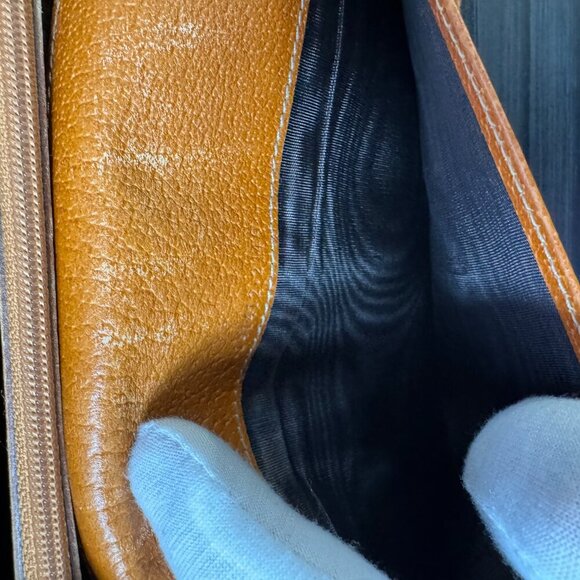 GUCCI GG Abbey Canvas Leather Bifold Long Wallet Authentic|Used - Picture 6 of 9